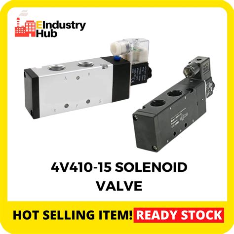 Airtac Range 4V410 15 Solenoid Valve 5 Way 2 Position Port Pneumatic