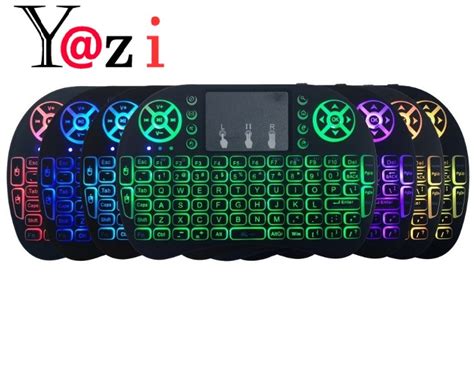 Hot Selling Backlight Ghz I Mini Wireless Keyboard Touch Pad I Air