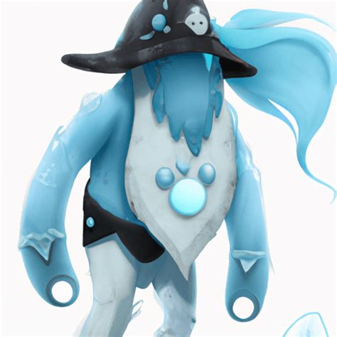 Water Ghost Pokemon In Pirate Costume · Creative Fabrica