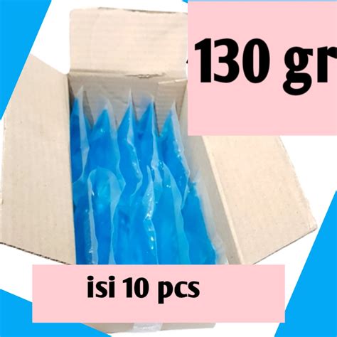 Jual 130 Gr Isi 10 Pcs Blue Gel Blue Ice Gel Blue Ice Pack