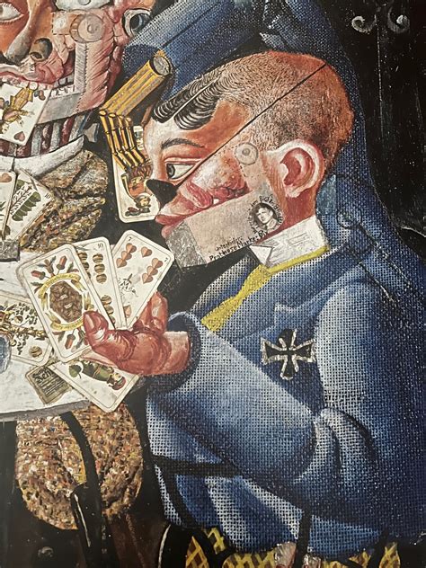 Otto Dix The Skat Players War Cripples Playing Cards Original