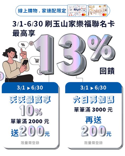 3 6月家樂福聯名卡活動 家樂福線上購物網