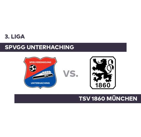 SpVgg Unterhaching TSV 1860 München 1860 München bezwingt