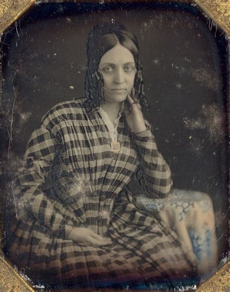 fabulous portrait   victorian women  ringlet hairstyles