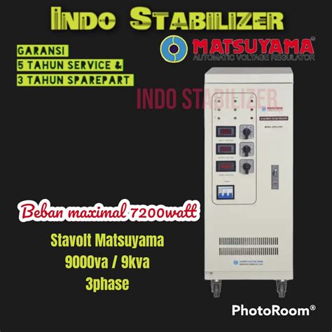 Jual Stabilizer Matsuyama Watt Kva Avr Ld Gt Phase Shopee