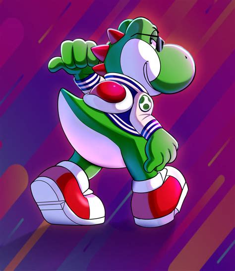 Yoshi Commission By Puppercase On Deviantart