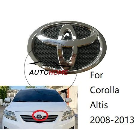 Original Quality Front Grill Logo For TOYOTA Corolla Altis 2008 2009