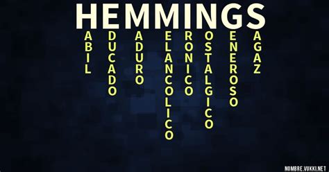 Qué Significa Hemmings