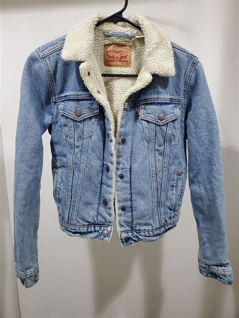 Levi S Sherpa Trucker Denim Jacket Gem