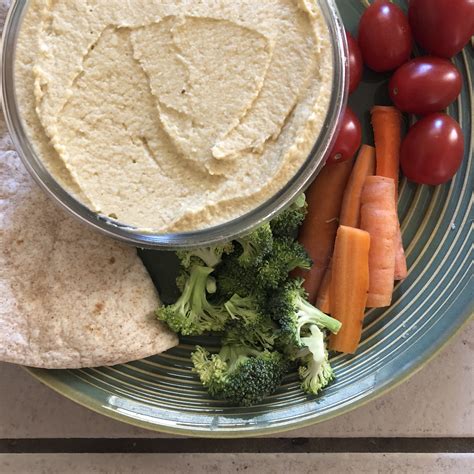 Homemade Hummus Plate Conscious Healthy Mama