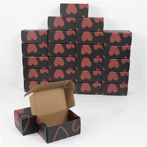 25 Pack 6x4x3 Inch Small Shipping Boxes Mpedour Cardboard