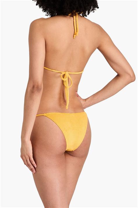 Lisa Marie Fernandez Pamela Stretch Cotton Terry Bikini The Outnet