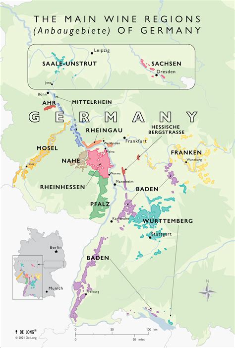 Wine Map Of Germany Digital Edition