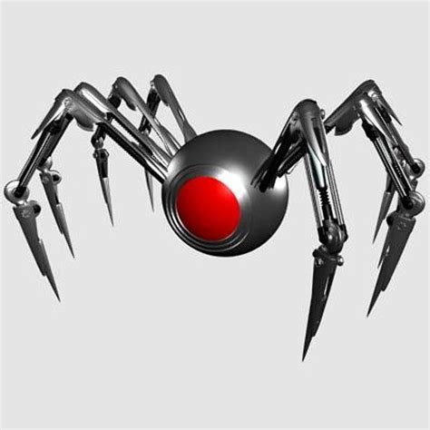 X Mechanical Robot Spider Robo Spider For 3d Studio Max By