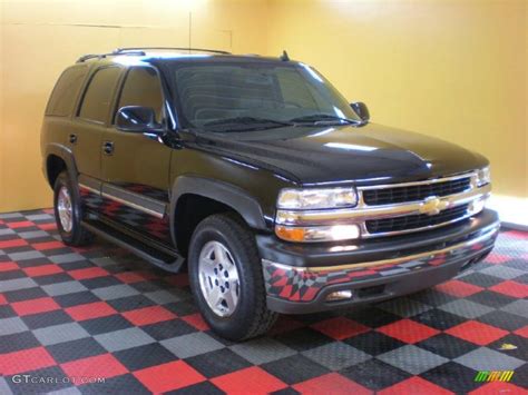 2006 Black Chevrolet Tahoe Lt 4x4 29536625 Car Color