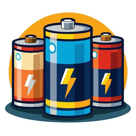 Batteries clipart vector art and illustration | Premium AI-generated vector