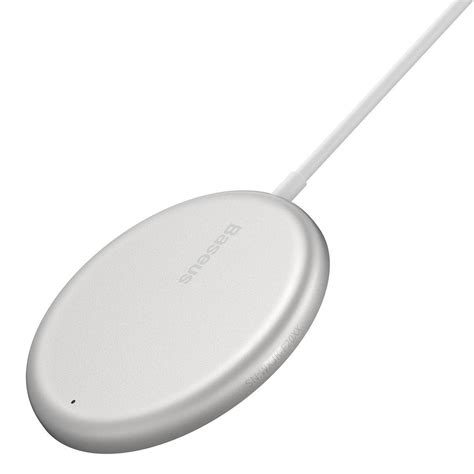 Adowarka Indukcyjna Z Magnesem Baseus Simple Mini Magsafe W Bia A