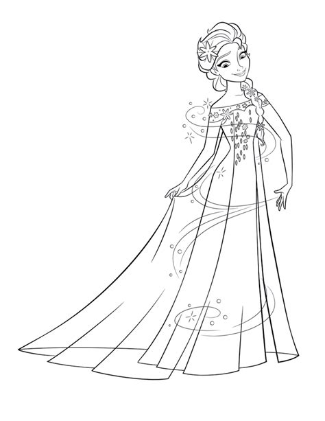 Elsa Disegni Da Colorare Frozen 2 Images