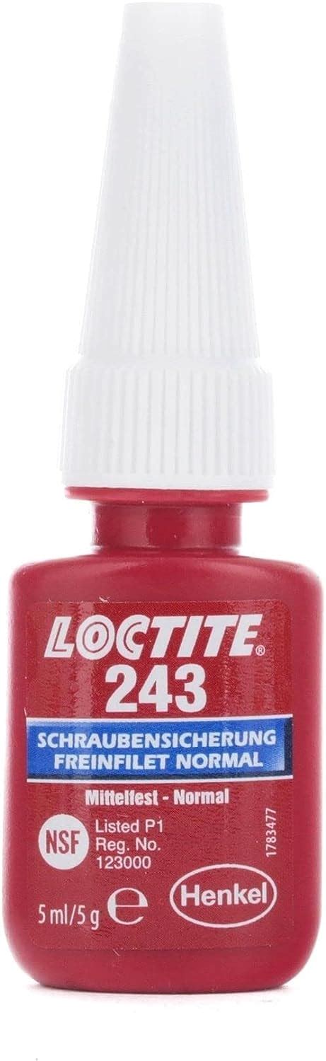 Loctite Schraubensicherung Mittelfest Ml Amazon De Auto Motorrad