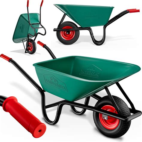 Gardebruk Heavy Duty Garden Wheelbarrow L Kg Pneumatic Tyre