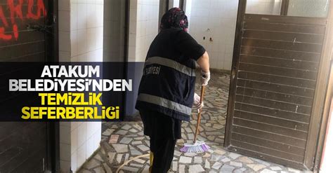 Atakum Belediyesinden temizlik seferberliği