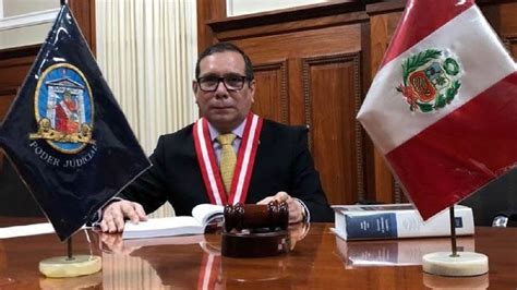 Javier Arévalo Vela Es El Nuevo Presidente Del Poder Judicial Rpp