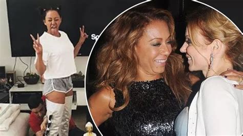 Mel B Proves Spice Girls Tour Is Moving Ahead As Planned Despite Geri