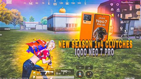 Unseen Clutches 💥🔥iqoo Neo 7 Pro 1v4 Clutches In The New Season Iqoo