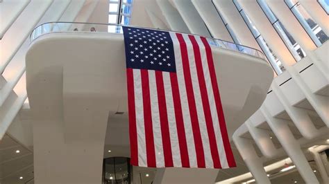 Saying The Pledge Of Allegiance At The Westfield At WTC YouTube