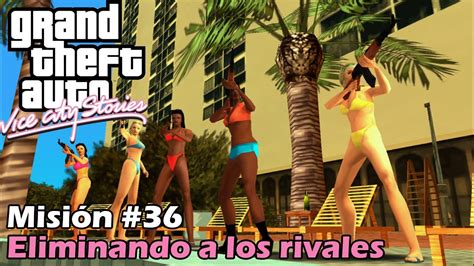 Gta Vice City Stories Psp Misi N Eliminando A Los Rivales Youtube