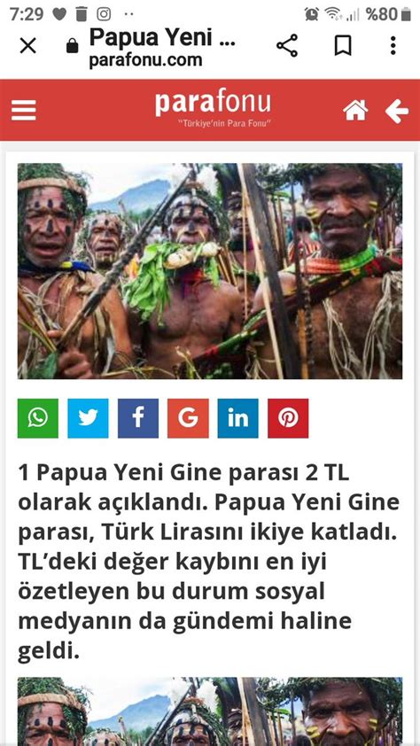 Orhun Gökçe on Twitter Bugün bir Papua yeni Gine parası 5 10 TL