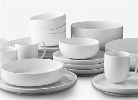 Modern dinnerware sets dish sets crate barrel – Artofit