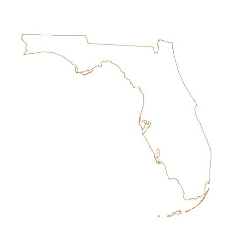 Florida Outline Vector at GetDrawings | Free download