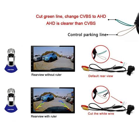 1080p Car Auto Rear View Reverse Backup Parking Camera Waterproof Night Vision Ebay