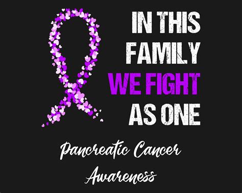 Pancreatic Cancer Awareness SVG PNG 2 Variants Cut Files Etsy