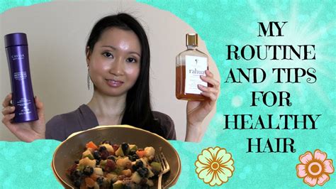 My Routine And Tips For Healthy Hair Youtube