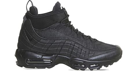 Nike Air Max 95 Sneaker Boots in Black for Men (Black black) | Lyst