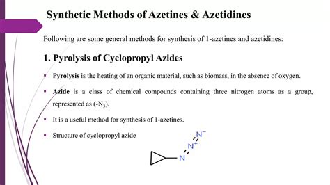 Synthesis Of Azetidine Pptx