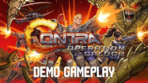 Contra Operation Galuga Demo Ps Gameplay Youtube