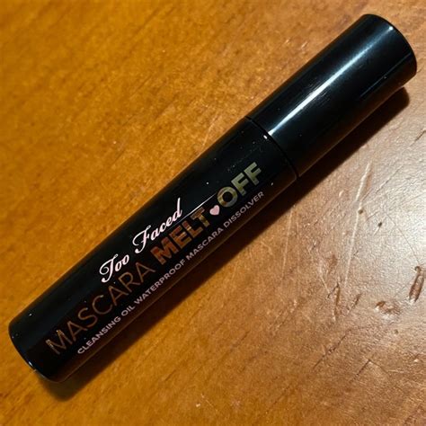 Too Faced Makeup Too Faced Mascara Melt Off Cleansing Oil Poshmark