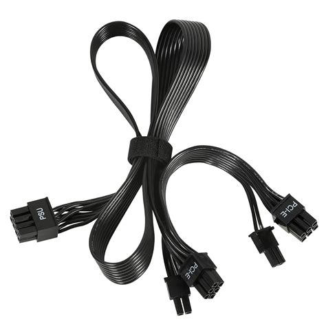 Buy Certusfun Pcie Cable For Corsair 65cm 8 Pin To Dual 62 Pin Pcie Power Cable For