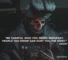 #COD #MW #ghost #quotes #taskforce141 | Look up quotes, Ghost quote ...