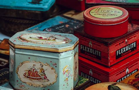 Victorian Biscuit Tins Offer Affordable Antique Charm