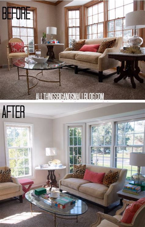 Awesome Before And After Living Room Makeovers