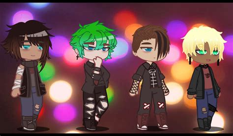 I'm making a punk gacha band but I'm not sure...something's off about the designs. Any ...