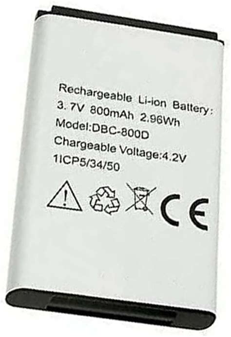 Howtopfor Dbc D Icp Replacement Battery Replace For Phone