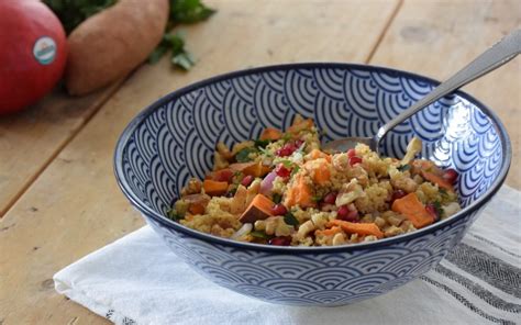 Couscous Salade Met Zoete Aardappel Puur Suzanne Vega Vegan Recepten