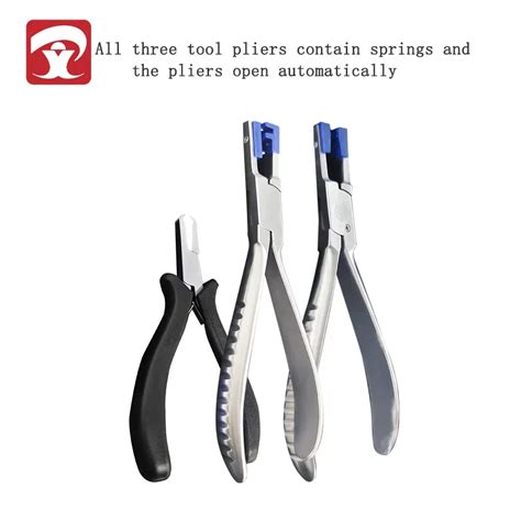 Optical Tools Rimless Disassembly Eyeglasses Repair Maintenance Pliers Set Silhouette Plier Tool