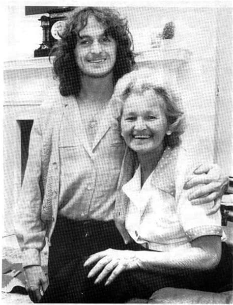 Jon Anderson With His Mother 1975 Progressive Rock Historical