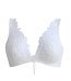 AMBRA Lingerie Bras Bouquet De Fleurs Bralette White 0603 Italian